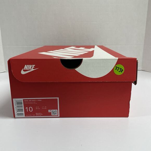 Nike Air Max 1 Premium Valentine’s Day Pack White HV2303 100 Size 10 Men Red